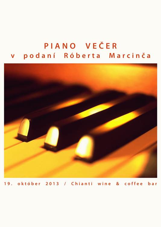 Piano večer // 19. október 2013 // Chianti wine & coffee bar