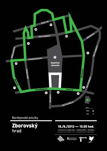 Bardejovské potulky - Zborovský hrad // 18. augusta 2013 // Radničné námestie