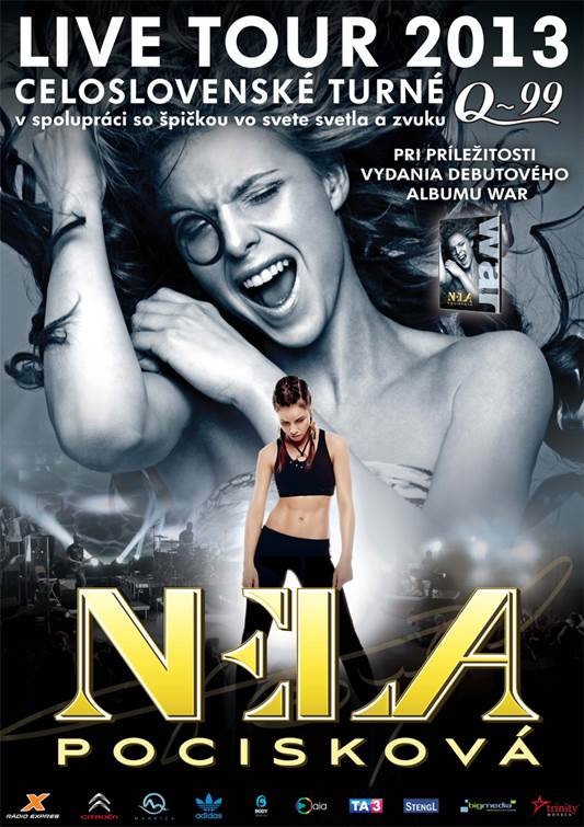 Nela Pocisková - Live Tour 2013 // 24. november 2013 // Športová hala Mier