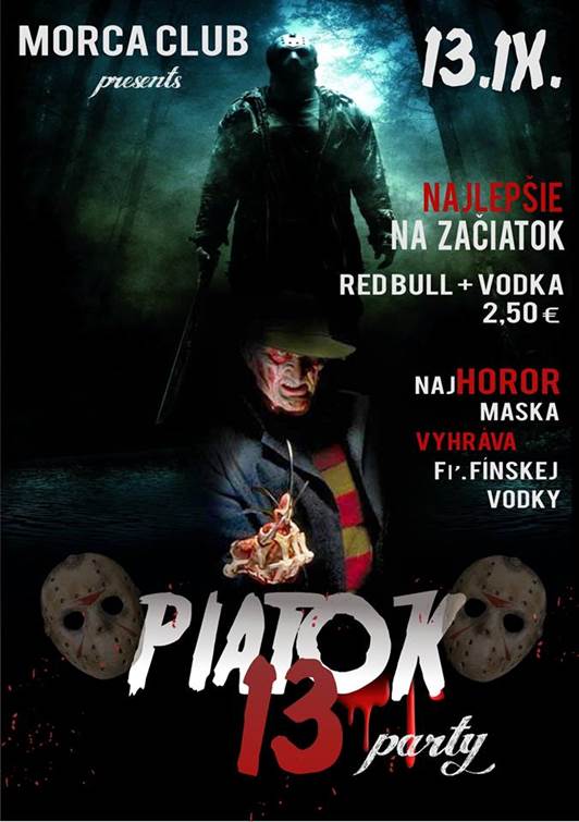 Piatok 13 párty // 13. september 2013 // Morca Club