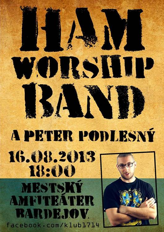 Worship band a Peter Podlesný // 16. august 2013 // Amfiteáter Bardejov
