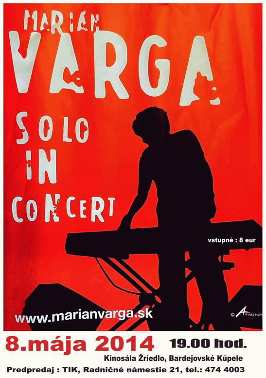 Marian Varga & Solo in concert // 8. maj 2014 //  Kino Zriedlo
