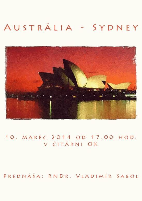 Australia - Sydney // 10. marec 2014 // Okresna kniznica Davida Gutgesela