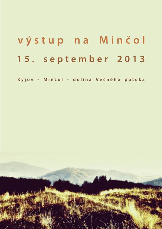 Výstup na Minčol // 15. september 2013 // Čergovský Minčol