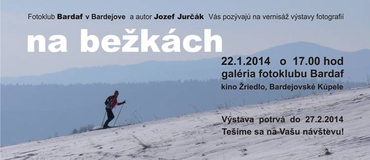 Na bezkach // 22. januar - 27. februar 2014 // Galeria BARDAF (Kino Zriedlo)