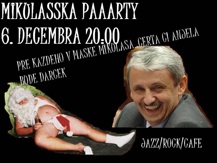 Mikulášska paaarty // 6. december 2013 // Jazz/Rock/Cafe