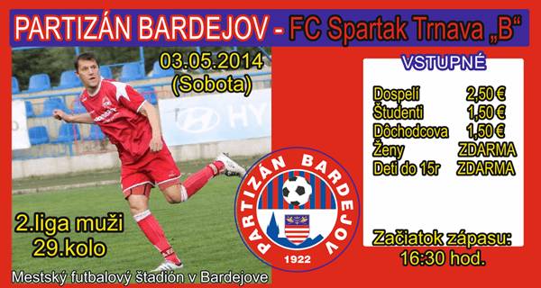 Partizan Bardejov - FC Spartak Trnava 