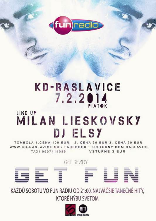 Milan Lieskovsky + DJ Elsy // 7. februar 2014 // DK Raslavice