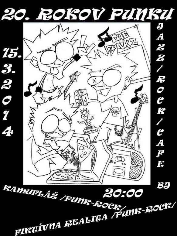 20. rokov punku // 15. marec 2014 // Jazz/Rock/Cafe