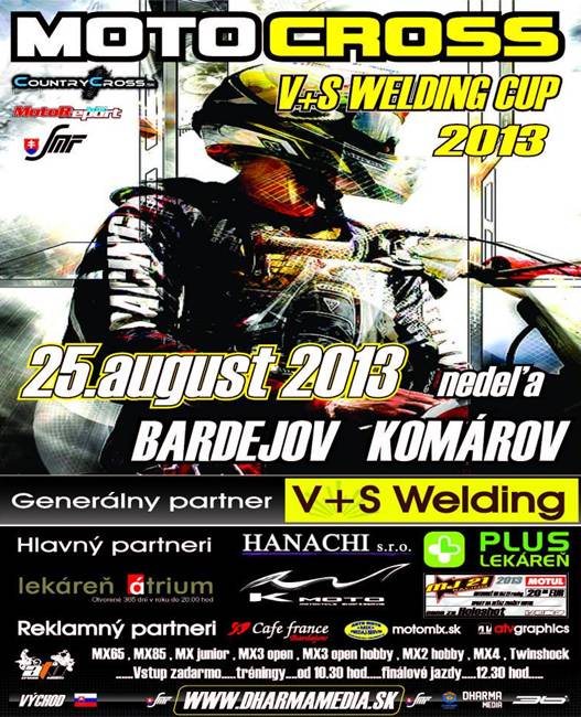 Motocross - V+S Welding cup 2013 // 25. august 2013 // Komárov