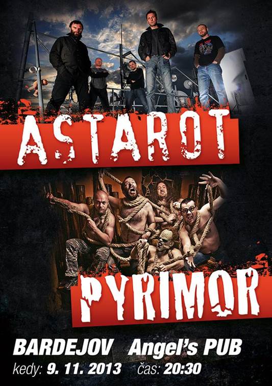 Astarot + Pyrimor // 9. november 2013 // Angel`s Pub