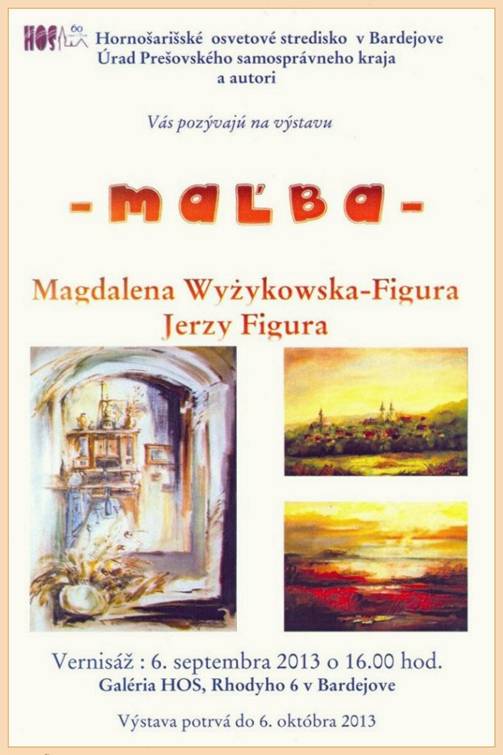 - maľba - (Wyżykowska–Figura, Jerzy Figura) // 6. september - 6. október 2013 // Galéria HOS