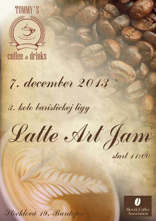Latte Art Jam // 7. december 2013 // Tommys coffee & drinks