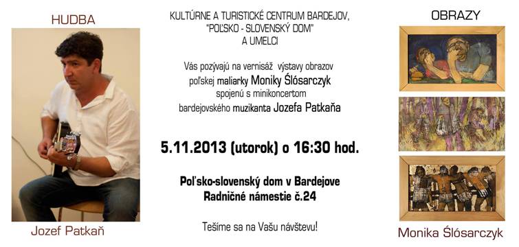 Monika Ślósarczyk  - „Maľba“ // 5. november - 2. december 2013 // Poľsko-slovenský dom