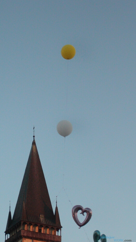 bardejov jarmok 2016, Balóny nad vežou Baziliky